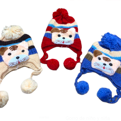 Gorro de niño y niña